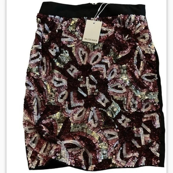 🆕 Original price $298 Walter Baker Portia Skirt size 2 New with Tag - Picture 6 of 11